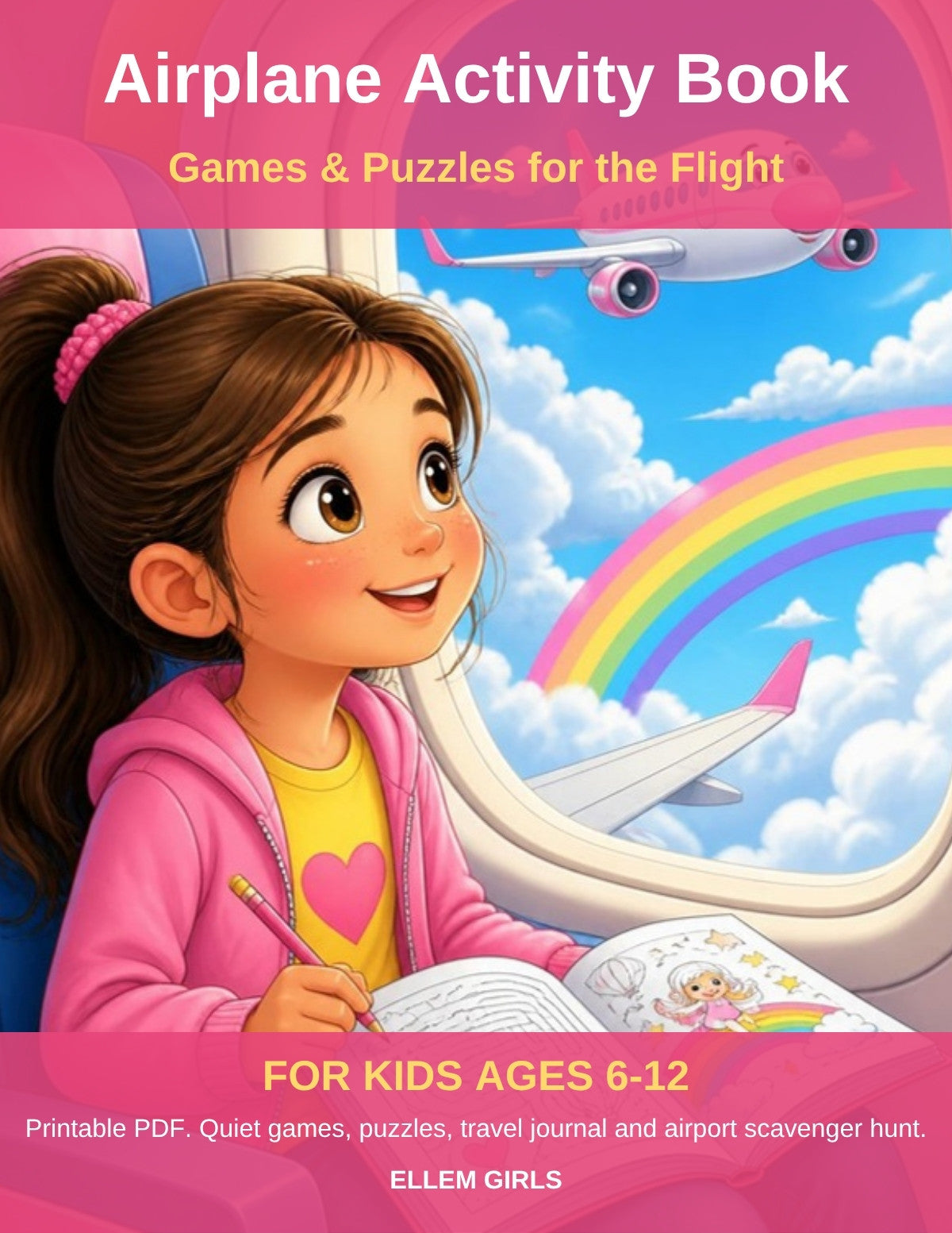 Airplane Activity Book cover