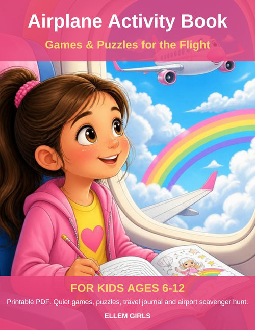 Airplane Activity Book cover