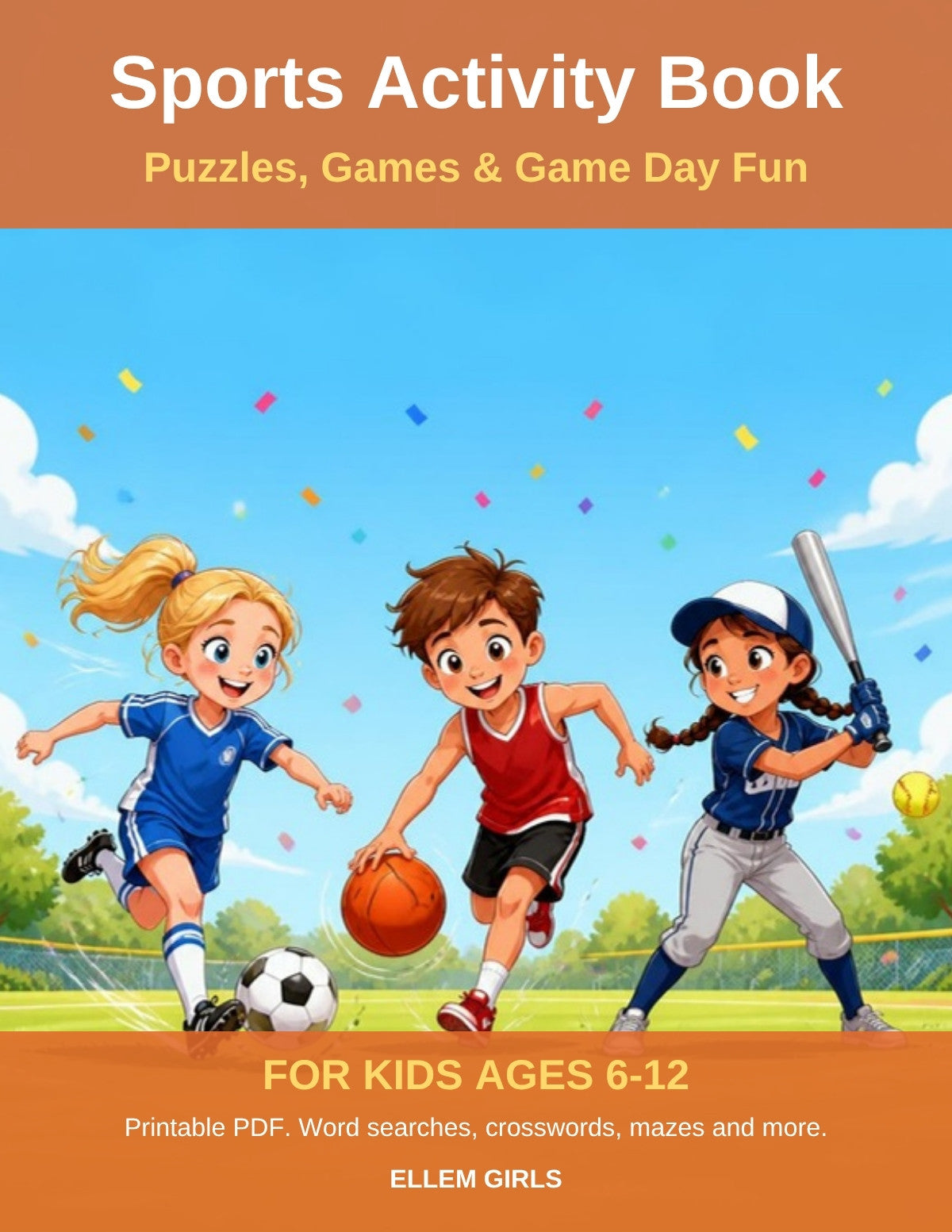 Sports Activity Book cover