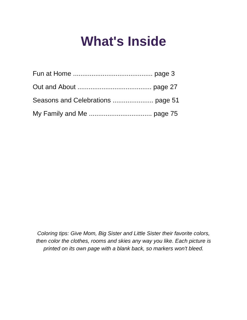 What's Inside page