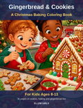 Gingerbread & Cookies coloring book cover
