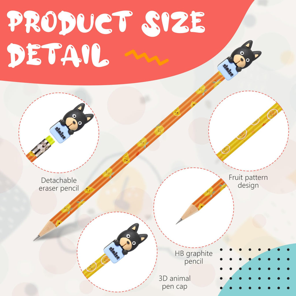 Ireer Scented HB Pencils for Kids, 60 Pack
