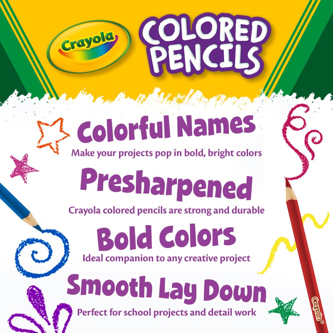 Crayola Colored Pencils, 36 Count