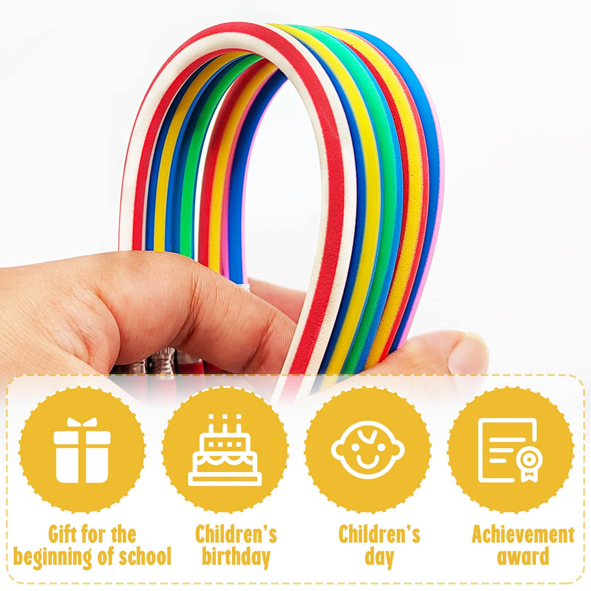 Flexible Bendy Pencils, 7 Inch, 40 Pack