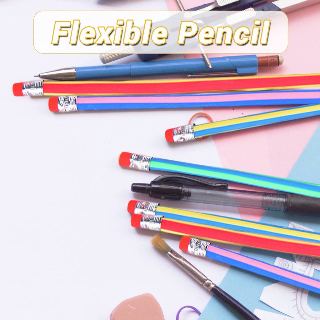 Flexible Bendy Pencils, 7 Inch, 40 Pack