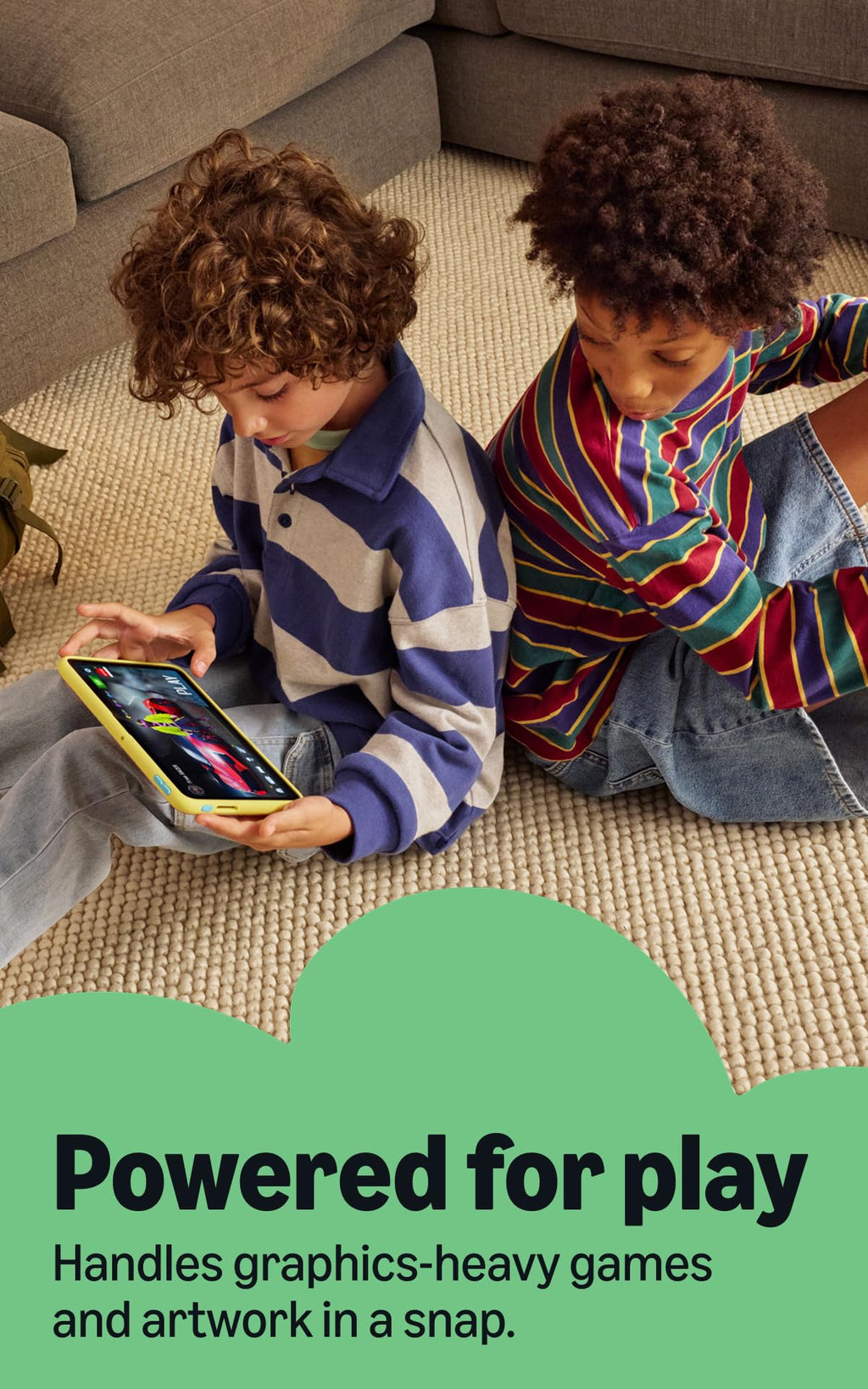 Amazon Kids Tablet 11, Ages 6-12 (with Kids+ and Case)