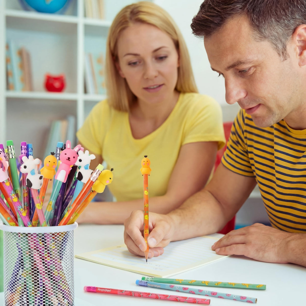 Ireer Scented HB Pencils for Kids, 60 Pack