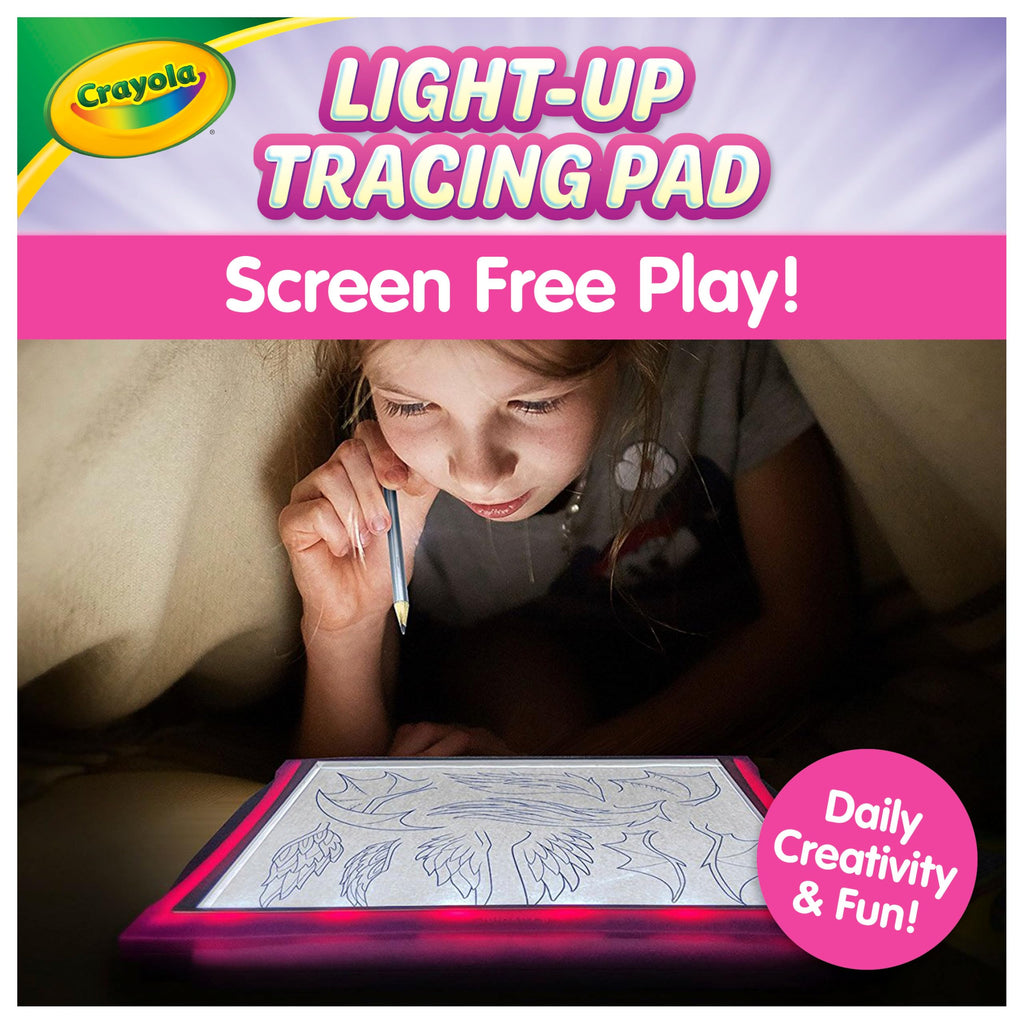 Crayola Light-Up Tracing Pad, Pink