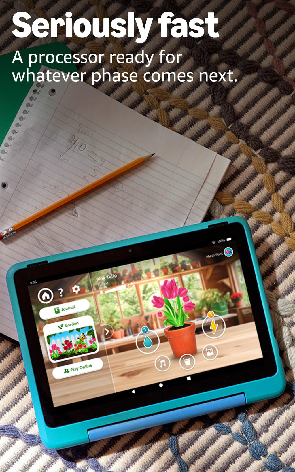 Amazon Fire HD 8 Kids Pro Tablet, Ages 6-12