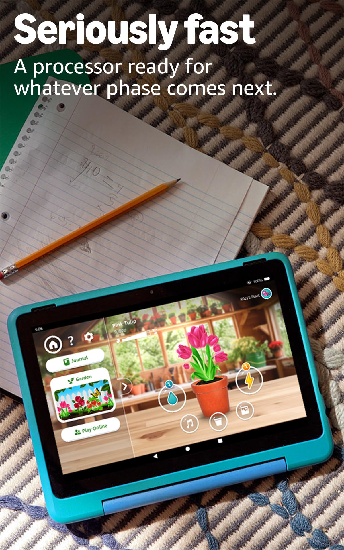 Amazon Fire HD 8 Kids Pro Tablet, Ages 6-12