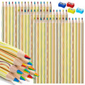 Mr. Pen Rainbow Pencils, 48 Pack