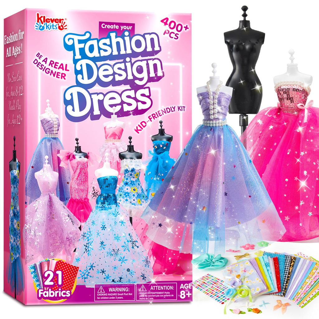 Klever Kits Fashion Design Dress Kit