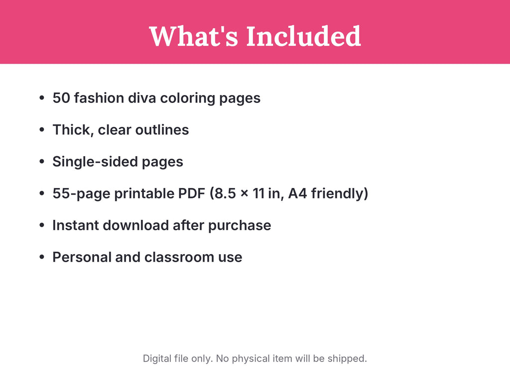 Cute Fashion Divas Coloring Book