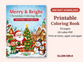 Merry & Bright Christmas Coloring Book
