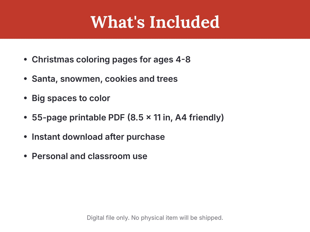 Merry & Bright Christmas Coloring Book