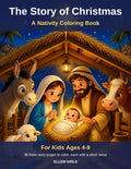 The Story of Christmas Nativity Coloring Book cover