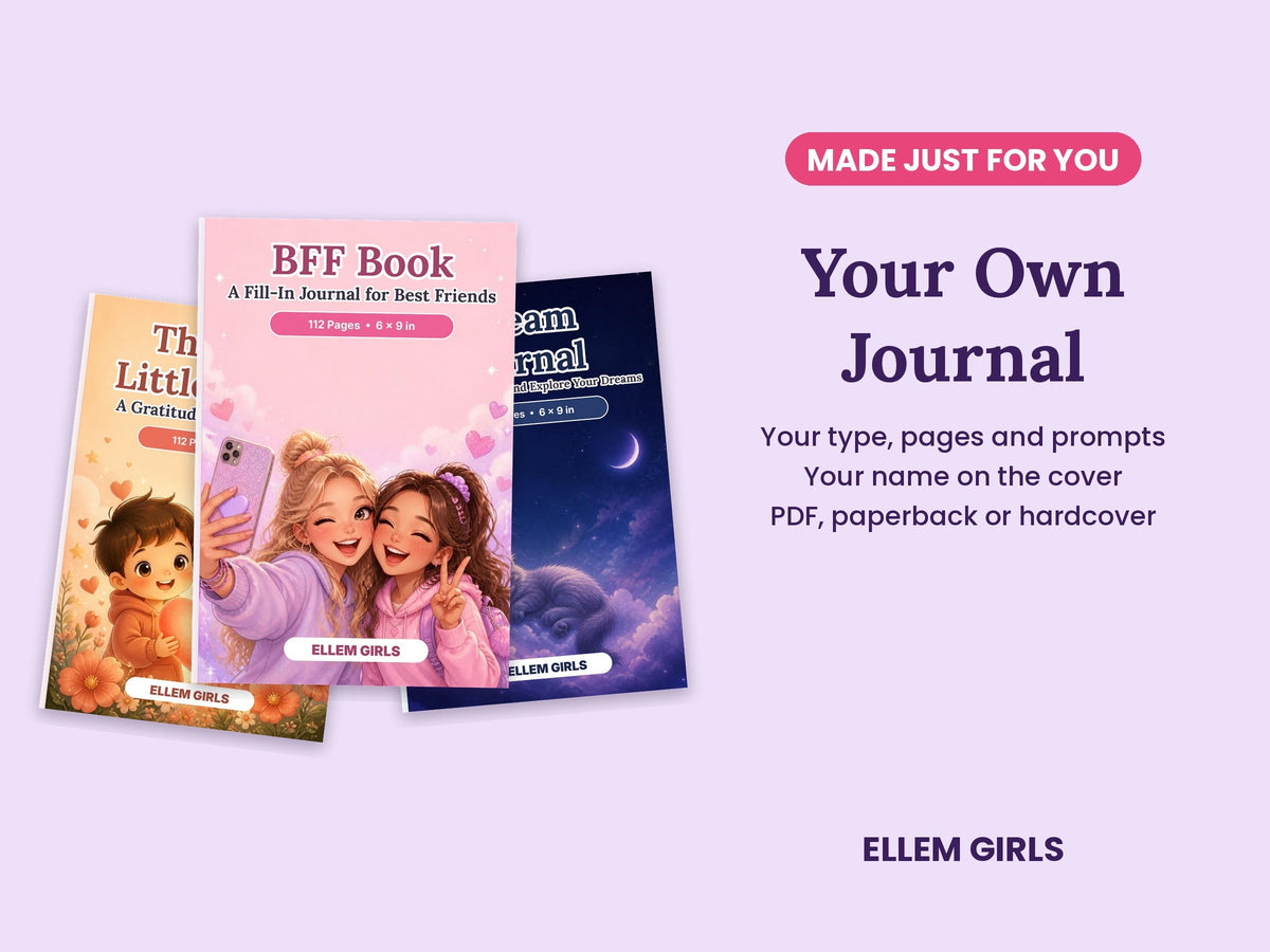 Custom songwriting book for kids