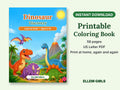Dinosaur Discovery Educational Coloring Book for Kids Ages 5-10