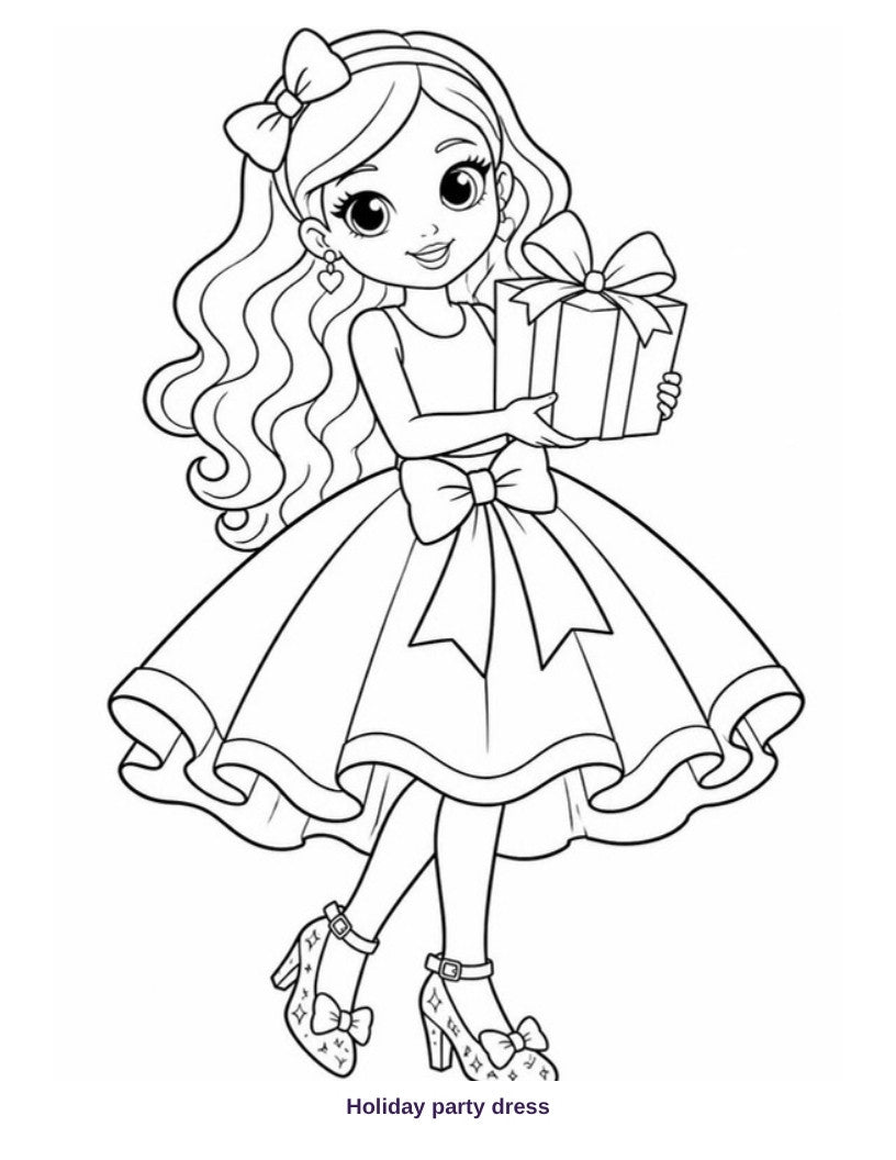 Peek inside: coloring page 2