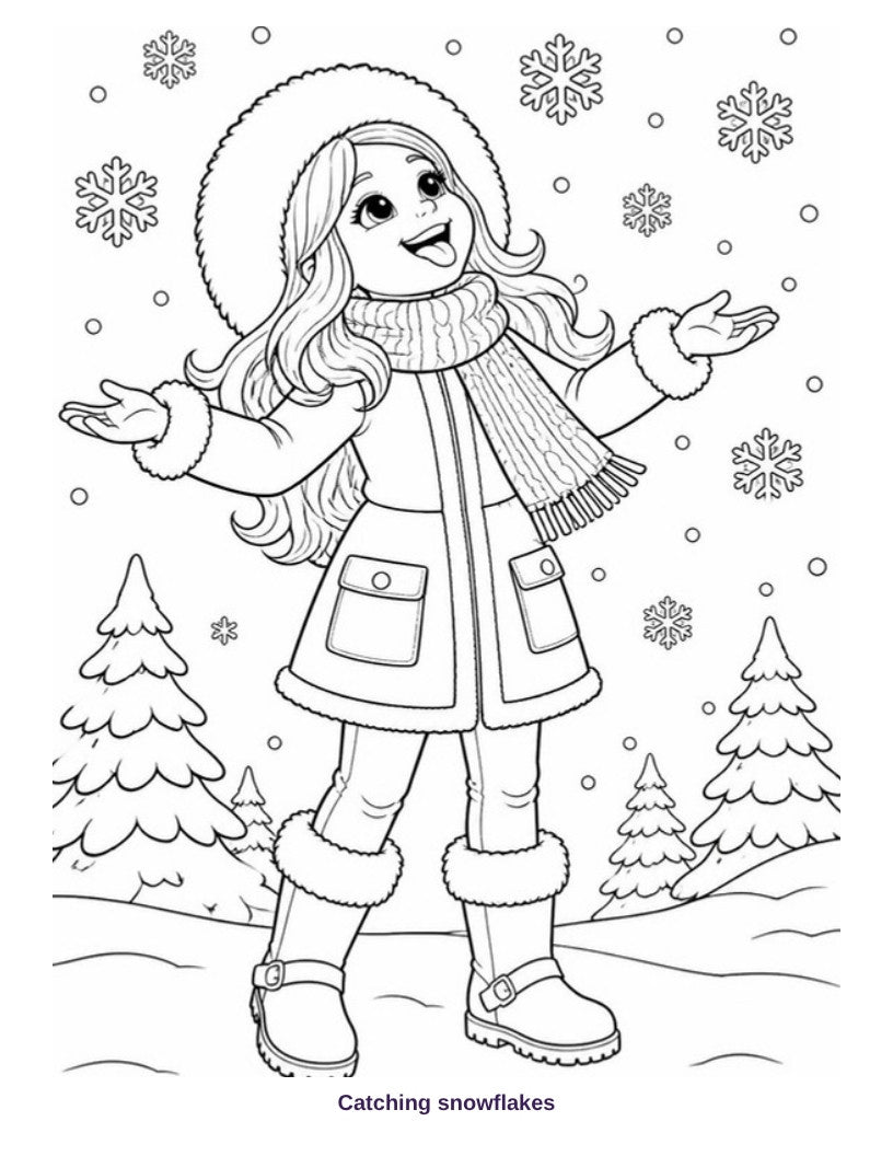 Peek inside: coloring page 3