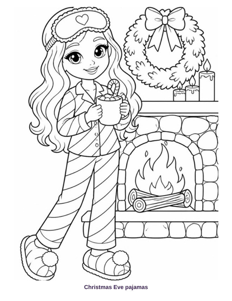 Peek inside: coloring page 5