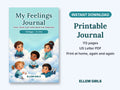 My Feelings Journal: Draw, Write and Understand Your Emotions