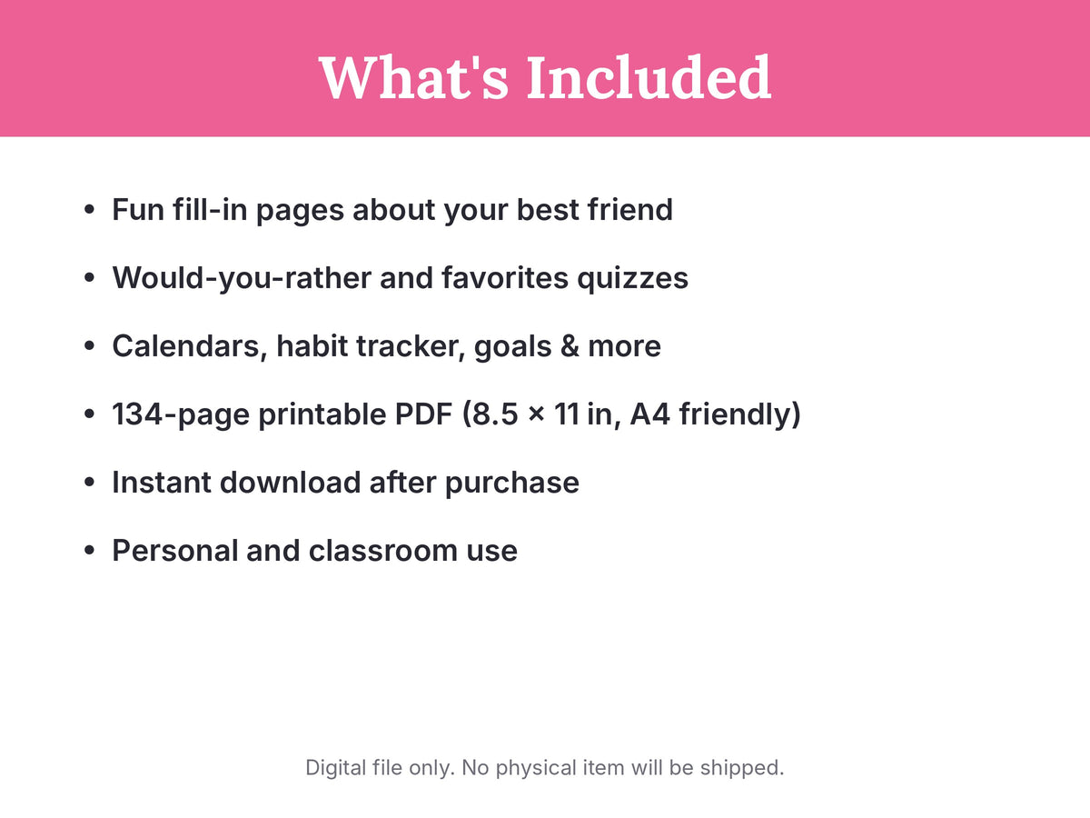What's included