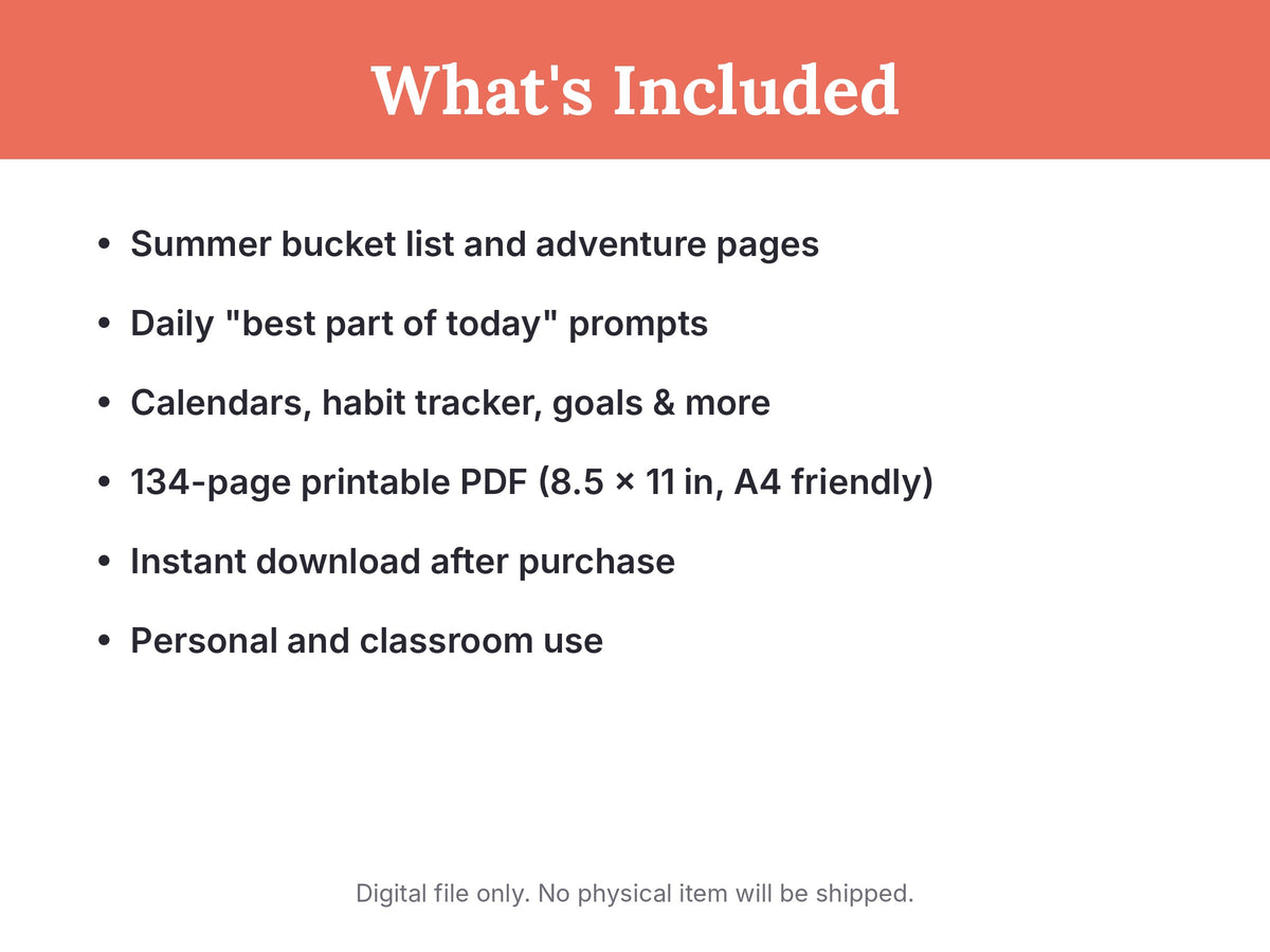 What's included