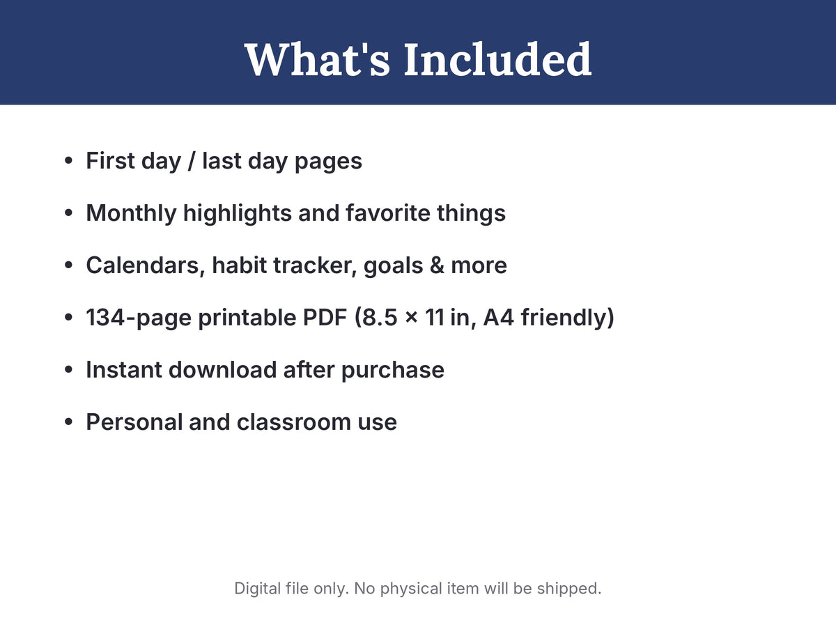 What's included