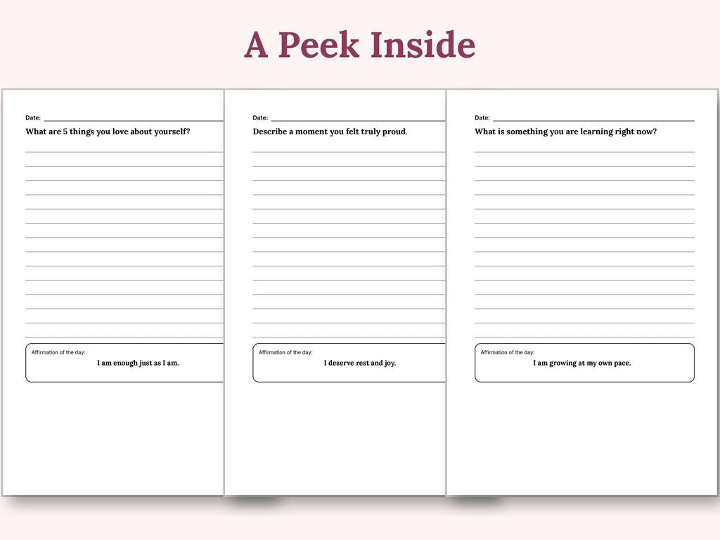Glow Up: A Self-Love Journal for Teen Girls