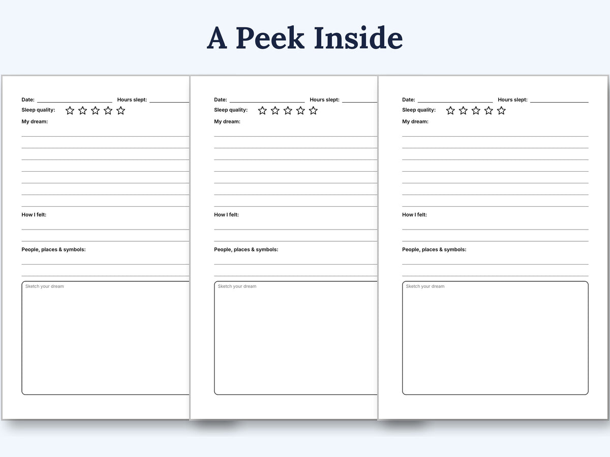 Dream Journal: Record, Remember and Explore Your Dreams