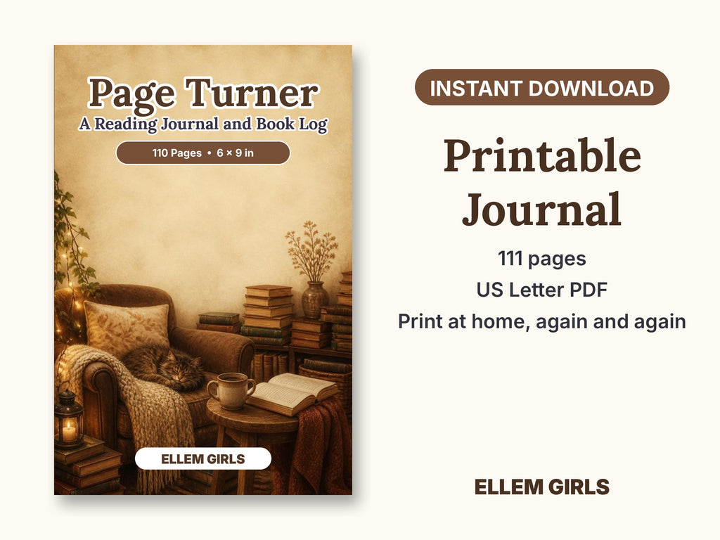 Page Turner: A Reading Journal and Book Log