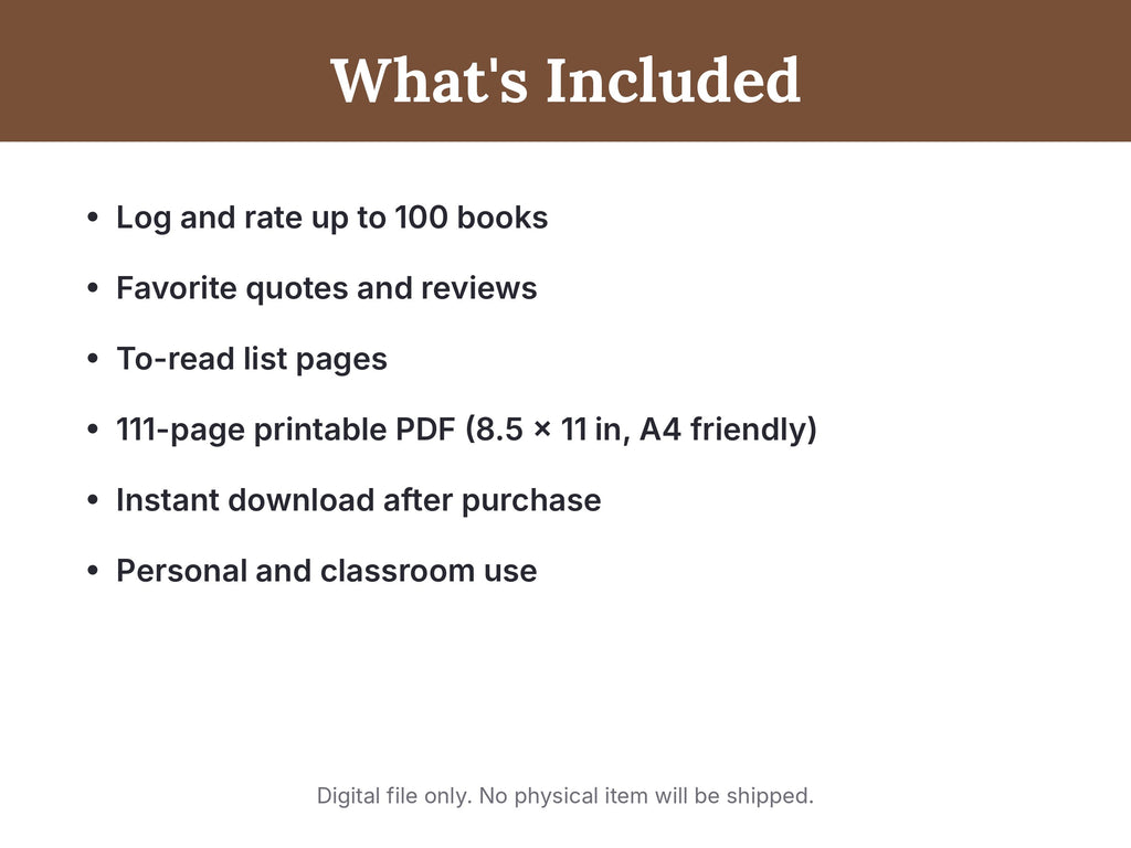 Page Turner: A Reading Journal and Book Log