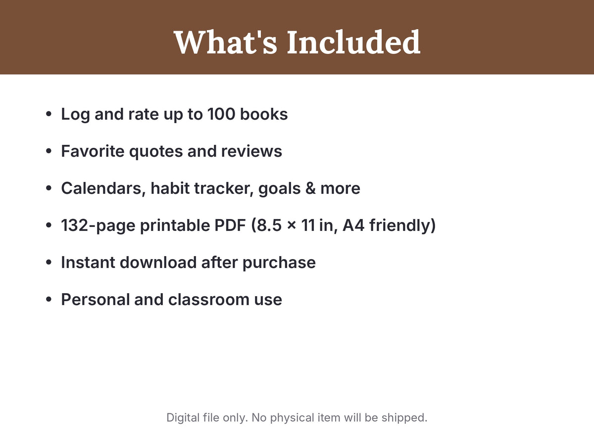 What's included