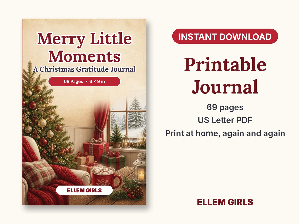 Merry Little Moments: A Christmas Gratitude Journal