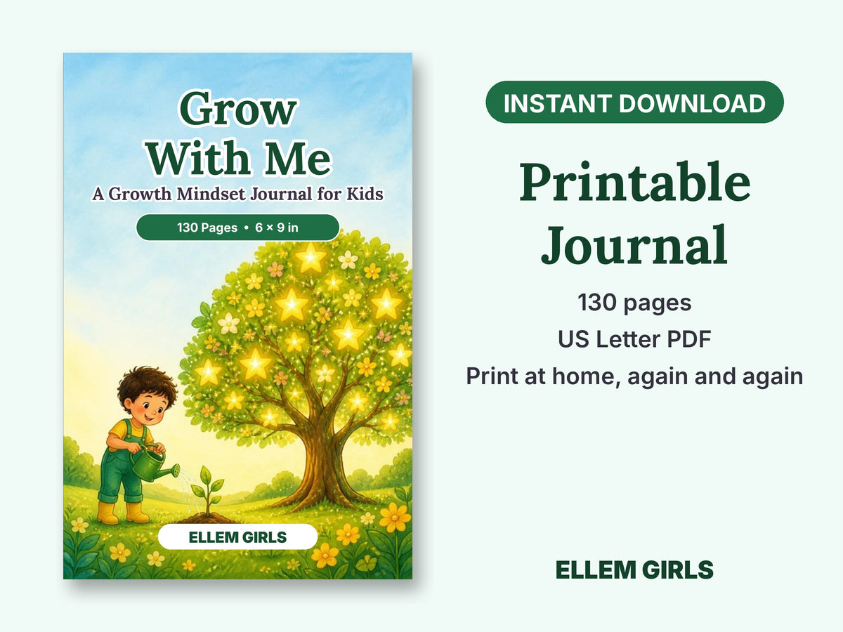 Grow With Me journal cover