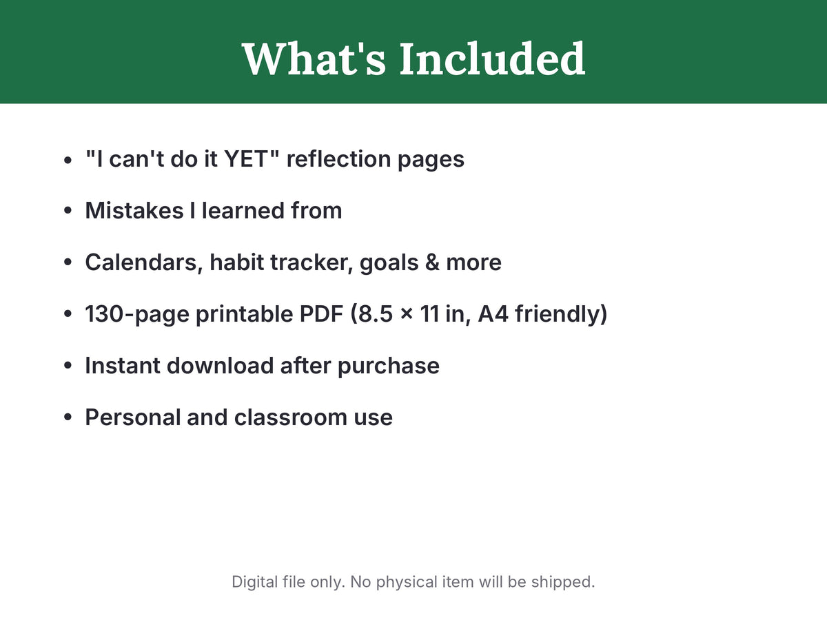 What's included