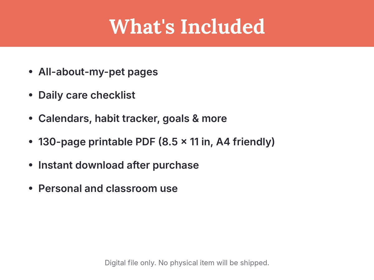 What's included