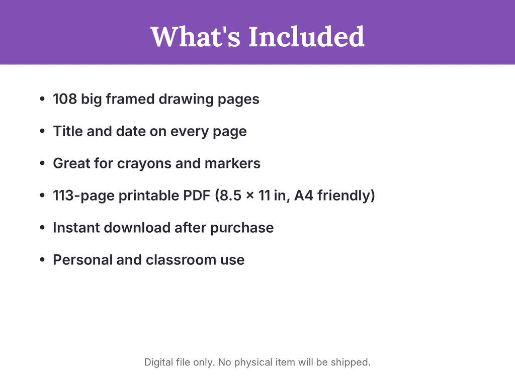 My Big Sketchbook: A Drawing Book for Kids