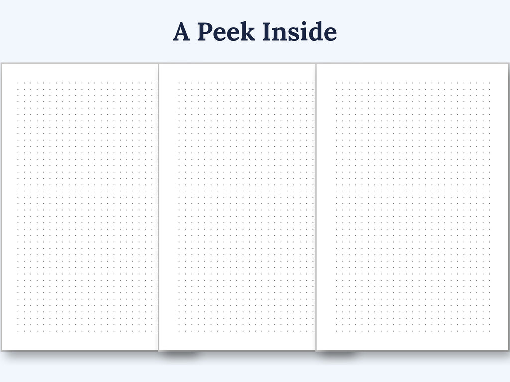 Dot to Dream: A Dot Grid Notebook