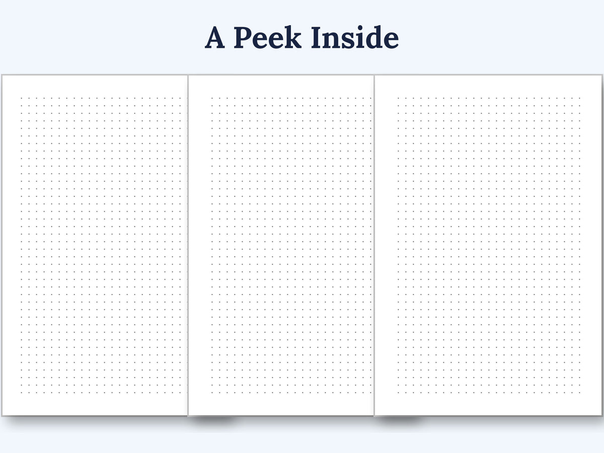 Dot to Dream: A Dot Grid Notebook