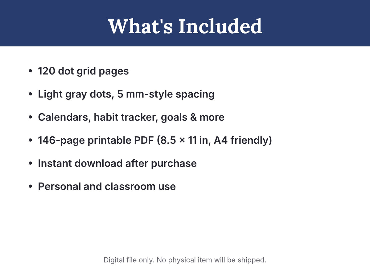 What's included